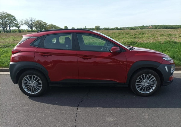 Hyundai Kona cena 83500 przebieg: 23000, rok produkcji 2020 z Wrocław małe 121